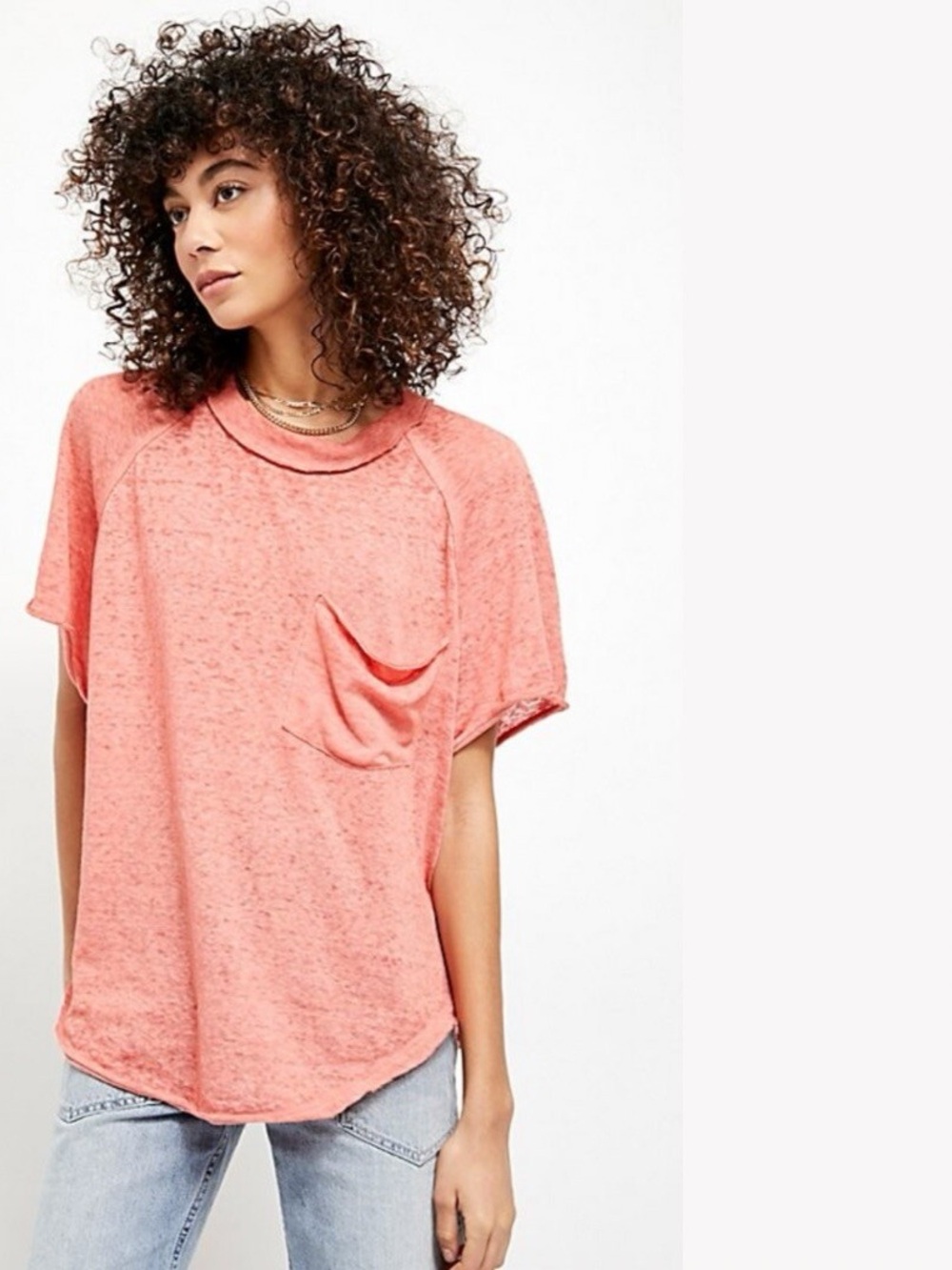 We the Free | Kyoto Tee | Pretty Guava | XS